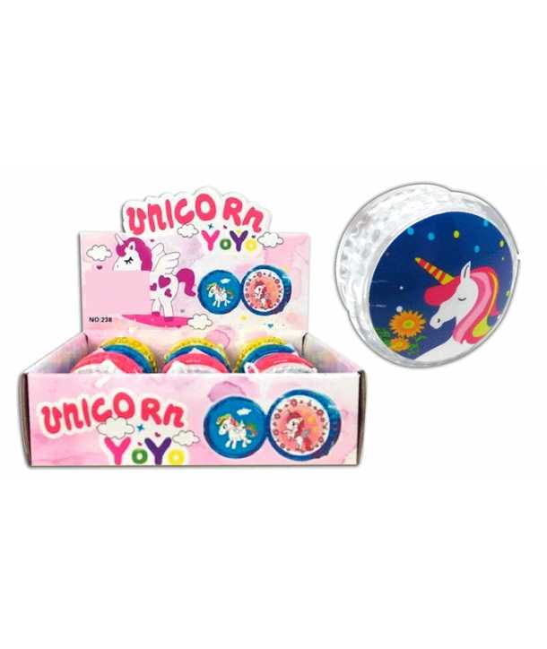Yoyos Unicornio Baratos para Niños - detalles cumpleaños baratos