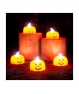 Expositor con 12 Velas con Luz Decoración Halloween Calabaza - Productos Halloween Baratos Originales