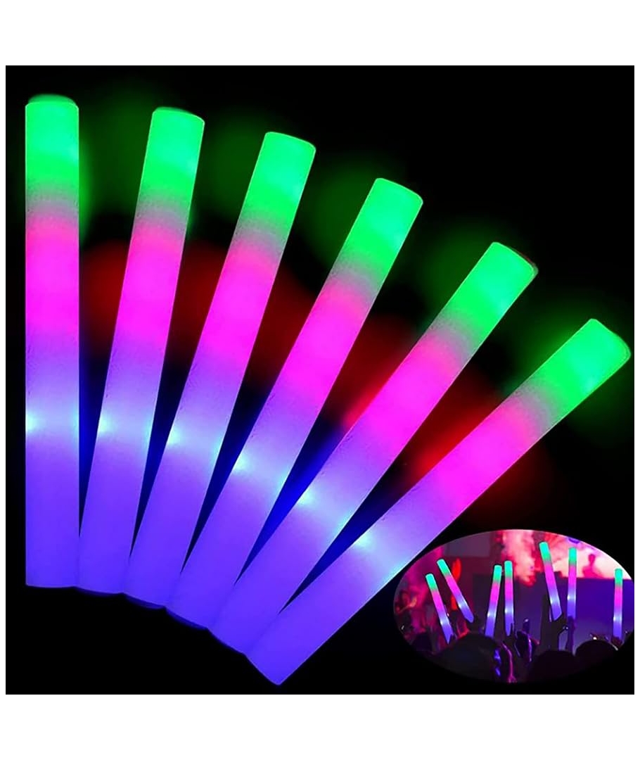 Pulseras Luminosas Fluorescentes,48 Piezas Juguetes Luminosos LED