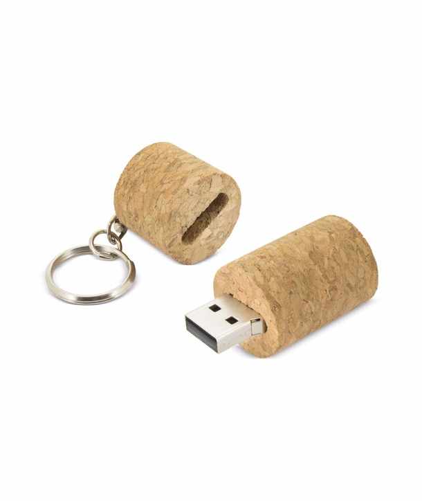 Memoria USB Tapón Botella Vino Corcho 4GB Pendrives Bodas