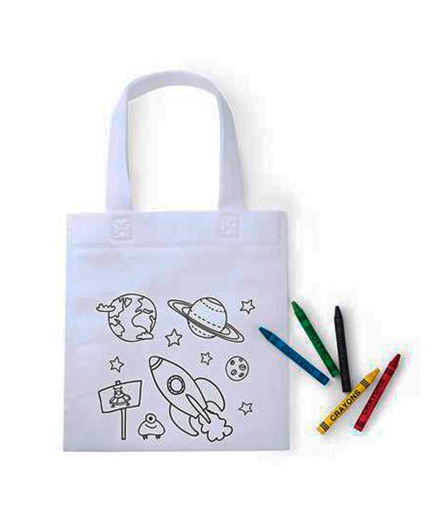 Bolsa para colorear Space ( 5 ceras incl.)